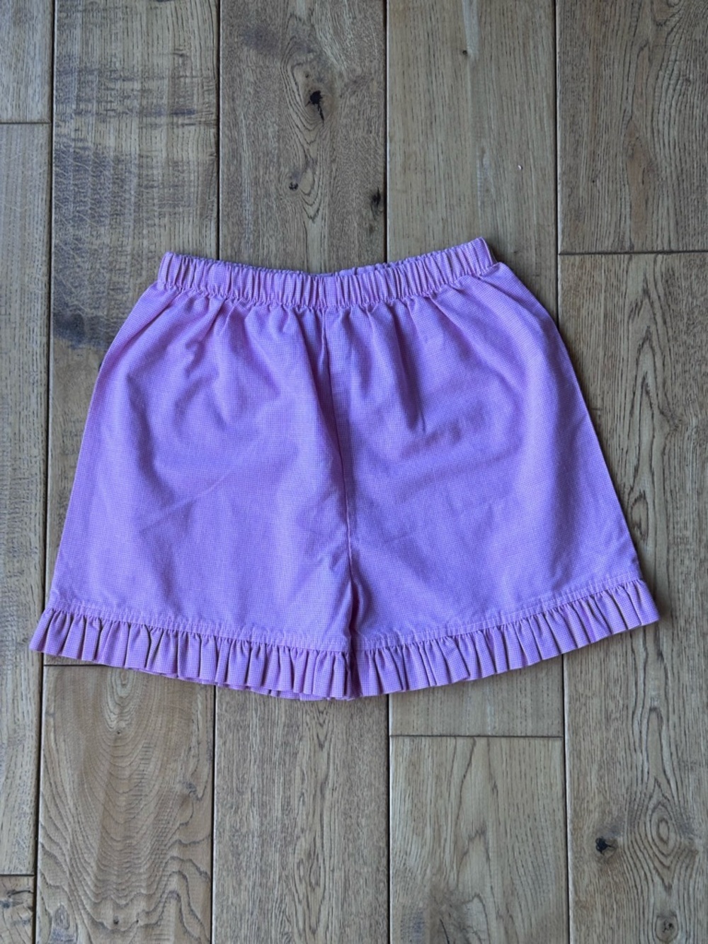 Castles & Crowns Pink Ruffle Hem Shorts size 7/8